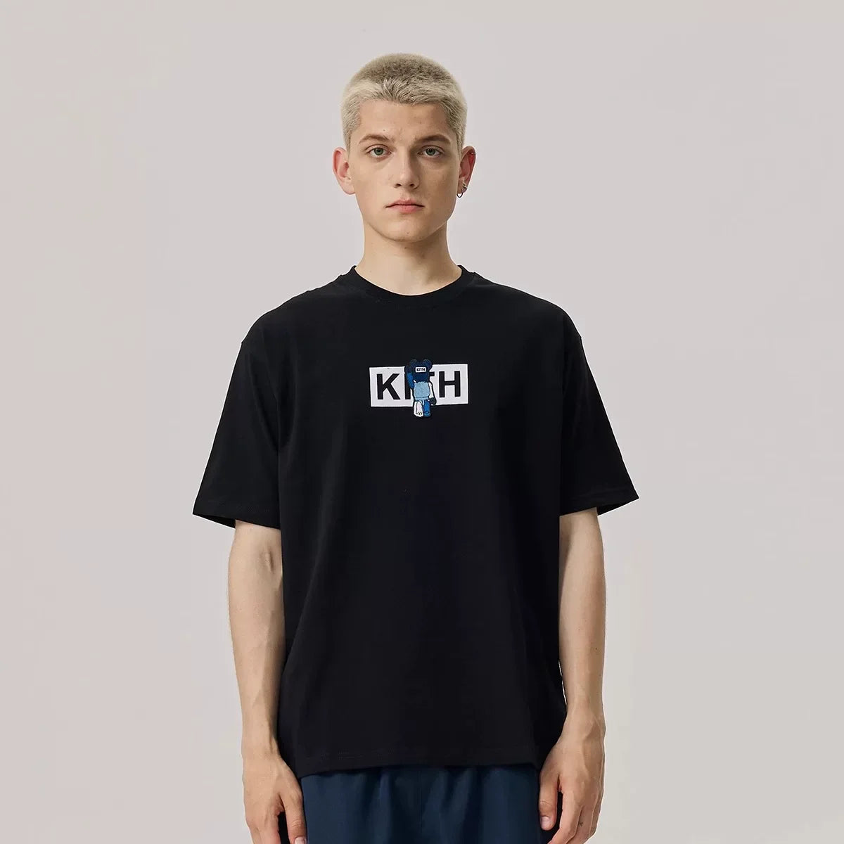KITH Bear Embroidered Logo T-Shirt