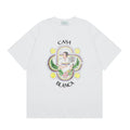 Casablanca Ornate Crest & Figure T-Shirt - White