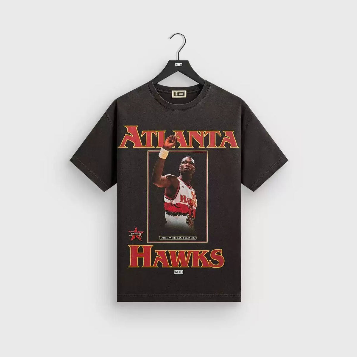 Kith x Atlanta Hawks Vintage Basketball Player Tee