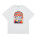 Casablanca Arch Tennis Court Back Graphic T-Shirt - White