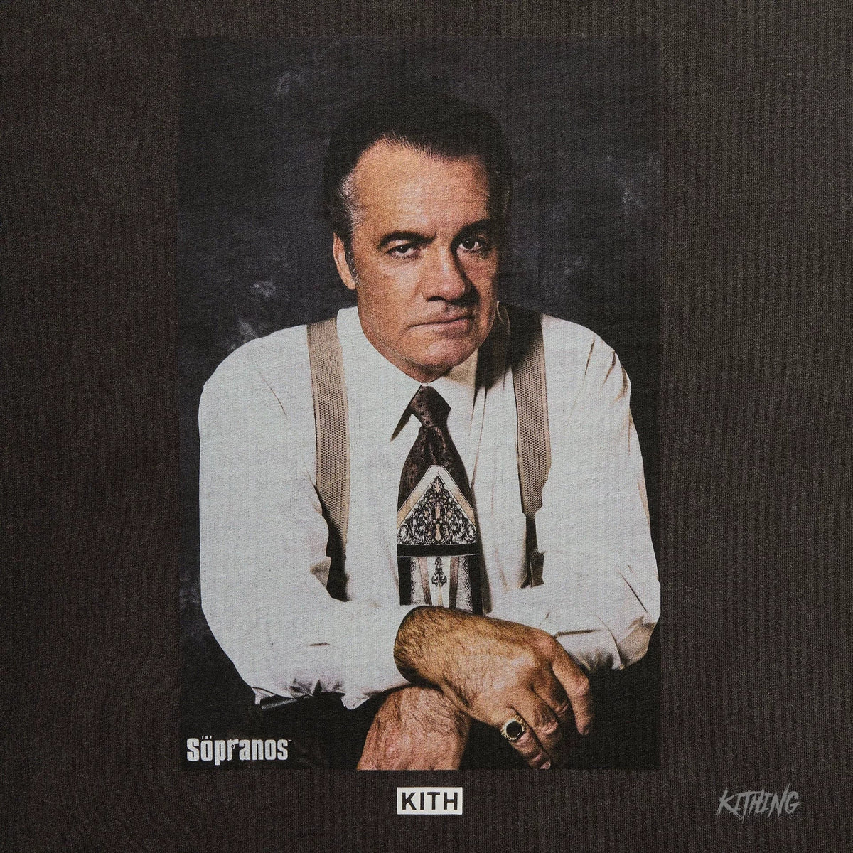 KITH x Sopranos Graphic Long Sleeve Tee