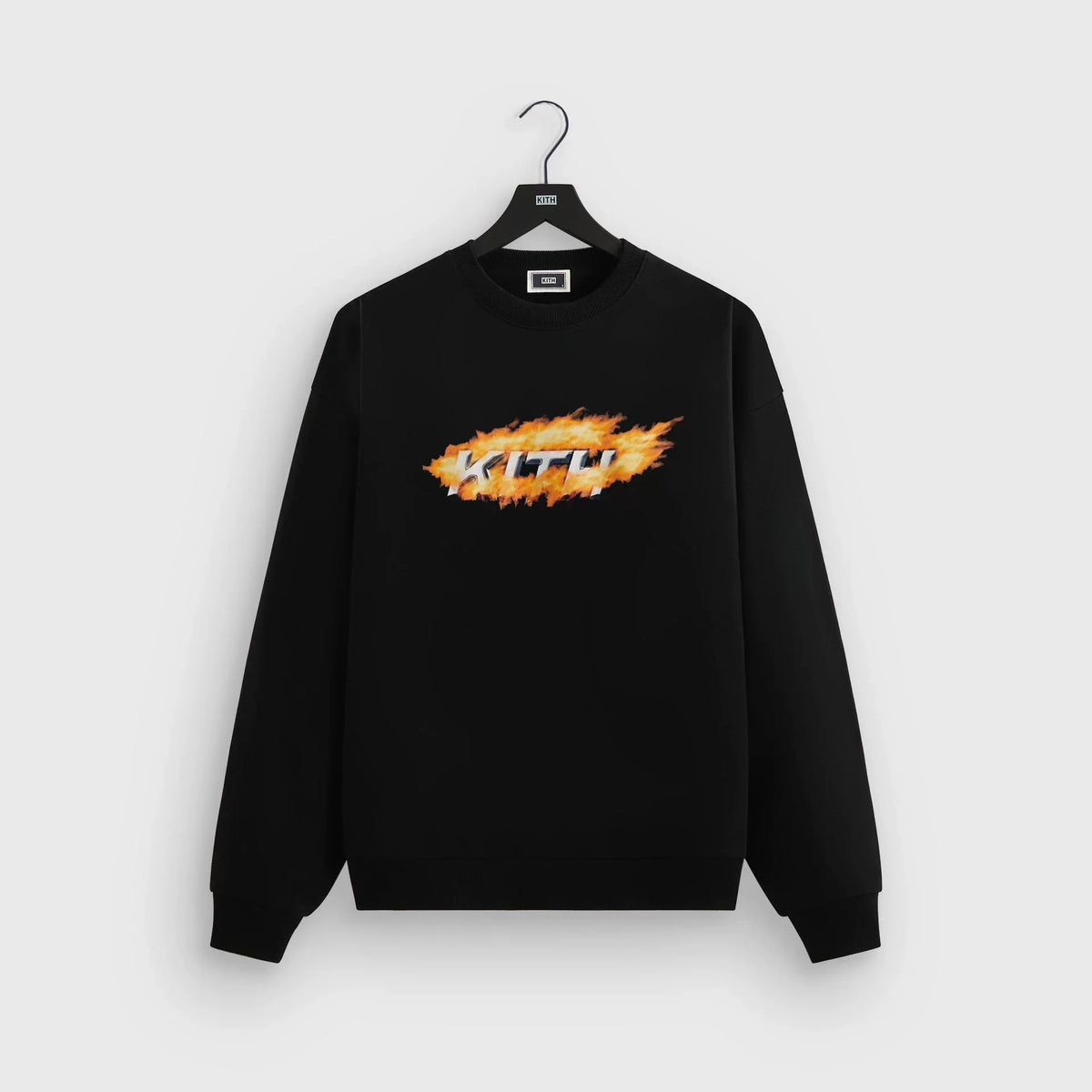 KITH Flame Box Logo Hoodie