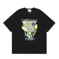 Casablanca "Fonds Marin" Fish Graphic T-Shirt - Black