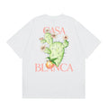 Casablanca Blooming Cactus Back Graphic T-Shirt - White